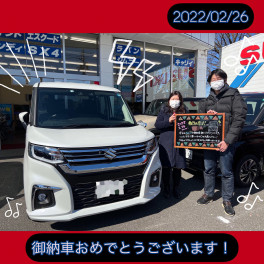 ソリオのご納車です☆